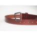 Harness leather belt